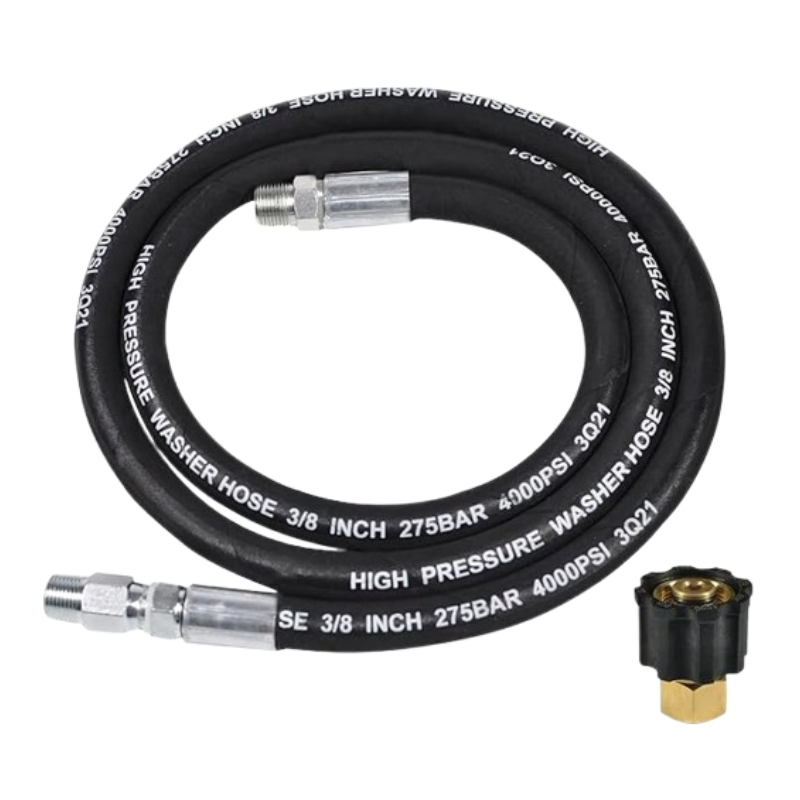 SAE 100r2at DIN En853 2sn with Two Steel Wire Braids High Pressure Flexible Hydraulic Rubber Hose