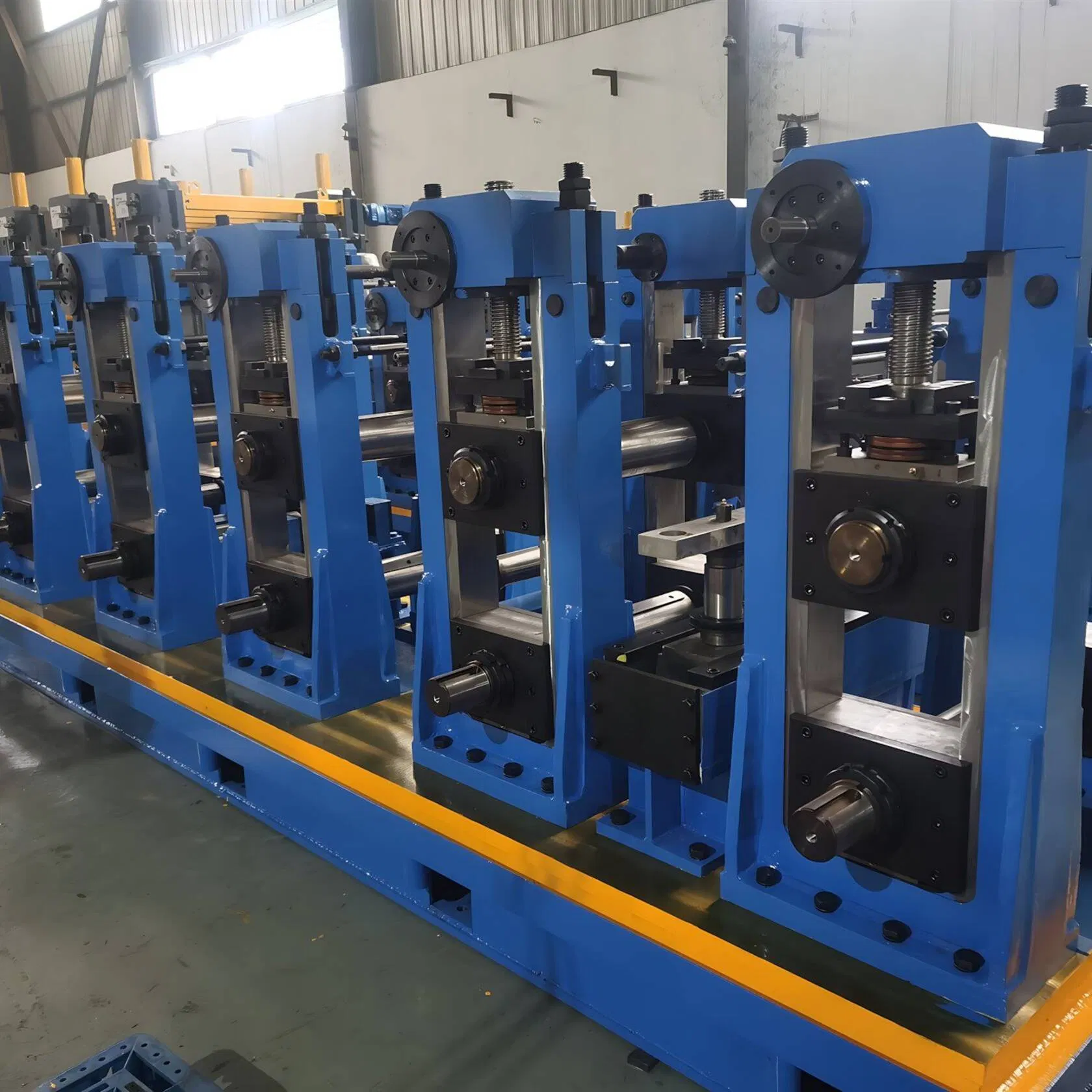 High Stability ERW Line for Manufacturing Ap1 Certified Oil and Gas Transmission Pipes