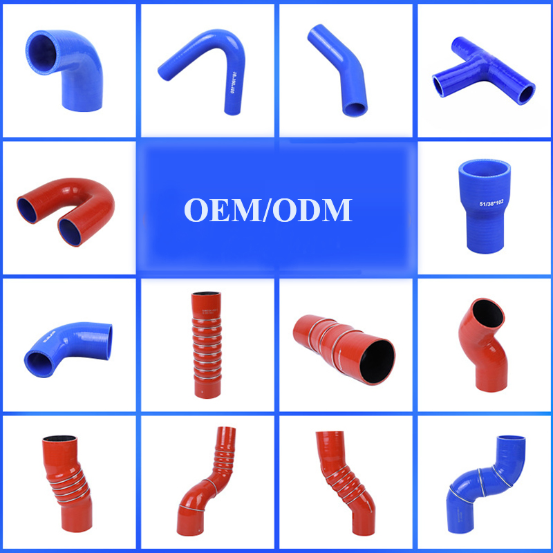 Custom T-Piece Silicone Hose 3-Way for Intercooler Turbo Kit Blow off Valve Coupler Adapter 4-Ply Reinforced T-Shape Tube Pipe