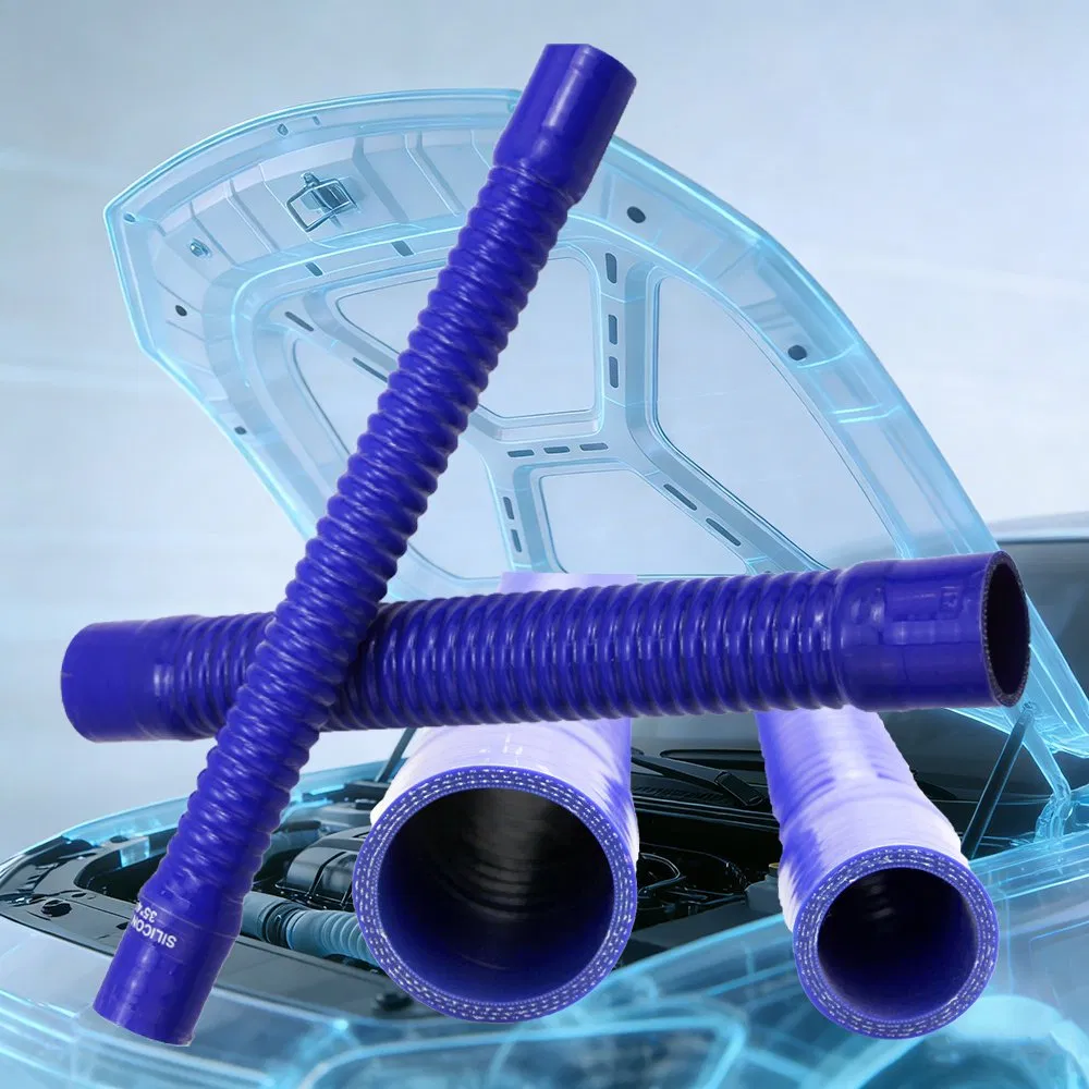 Low Temperature Resistant Flexible Silicone Rubber Radiator Hose for Cooling System Turbo