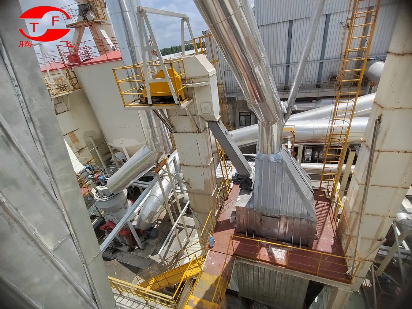 Gypsum Powder Production Line with Fully Automatic