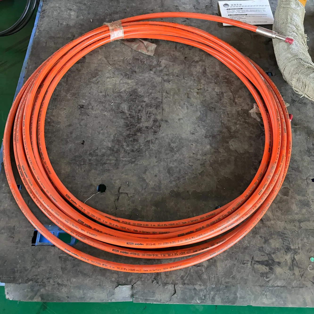 Ultra-High Pressure Thermoplastic Hose for High Pressure Water Cleaning