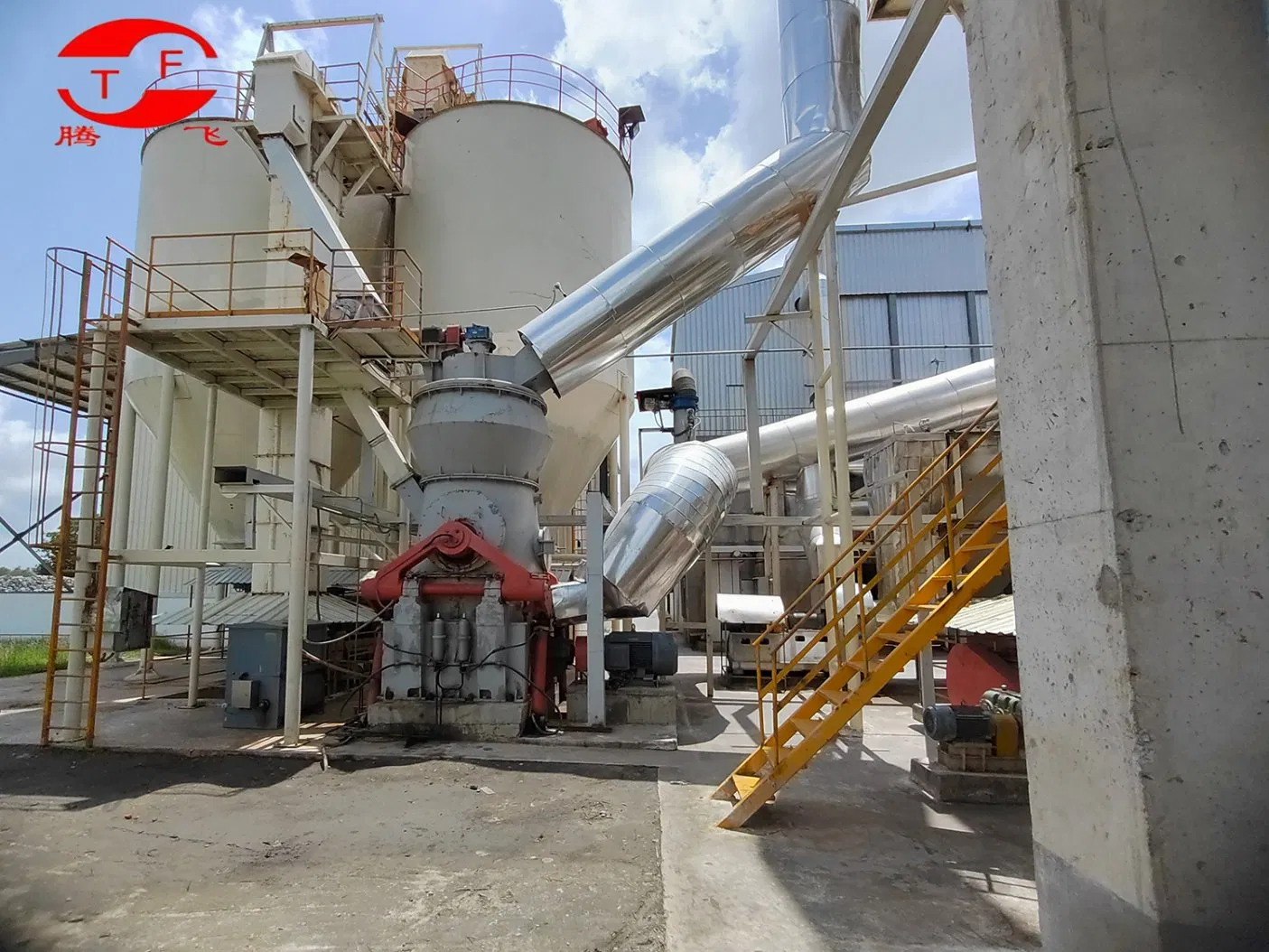 Gypsum Powder Production Line with Fully Automatic