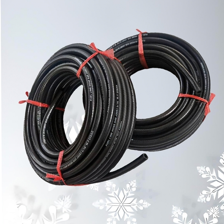 Flexible EPDM/Silicone Rubber Braided Air and Coolant Radiator Hose for Hydraulic Sandblasting Systems
