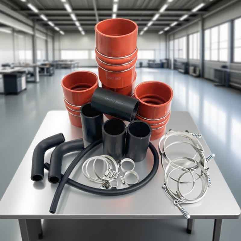 High-Performance Antifreeze Platinum U-Shape Silicone Hose with 20mm Diameter and Reinforced Braided Structure Silicone Hose