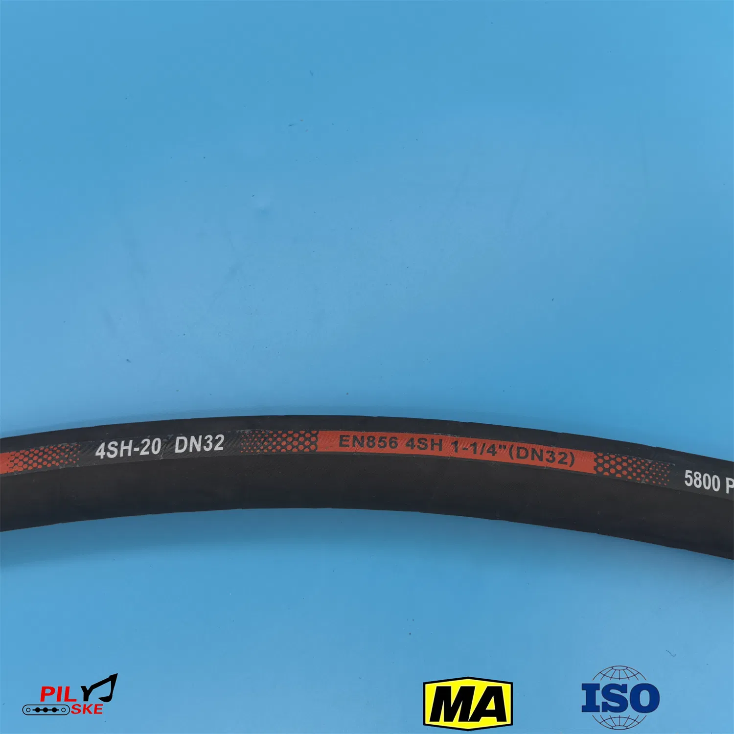 Construction Machinery Power Steering Assemble 6090 Psi Wire Multi-Spiral Hydraulic Hose