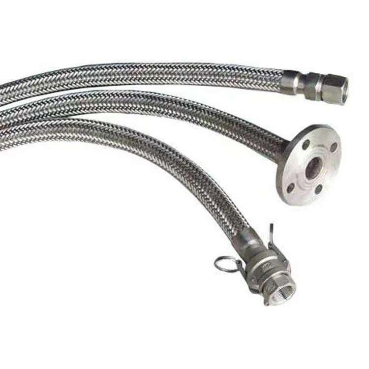 SS304/316 Metal Wire Braided Stainless Steel Threaded Connection Type Flexible Metal Hose for Various Industries