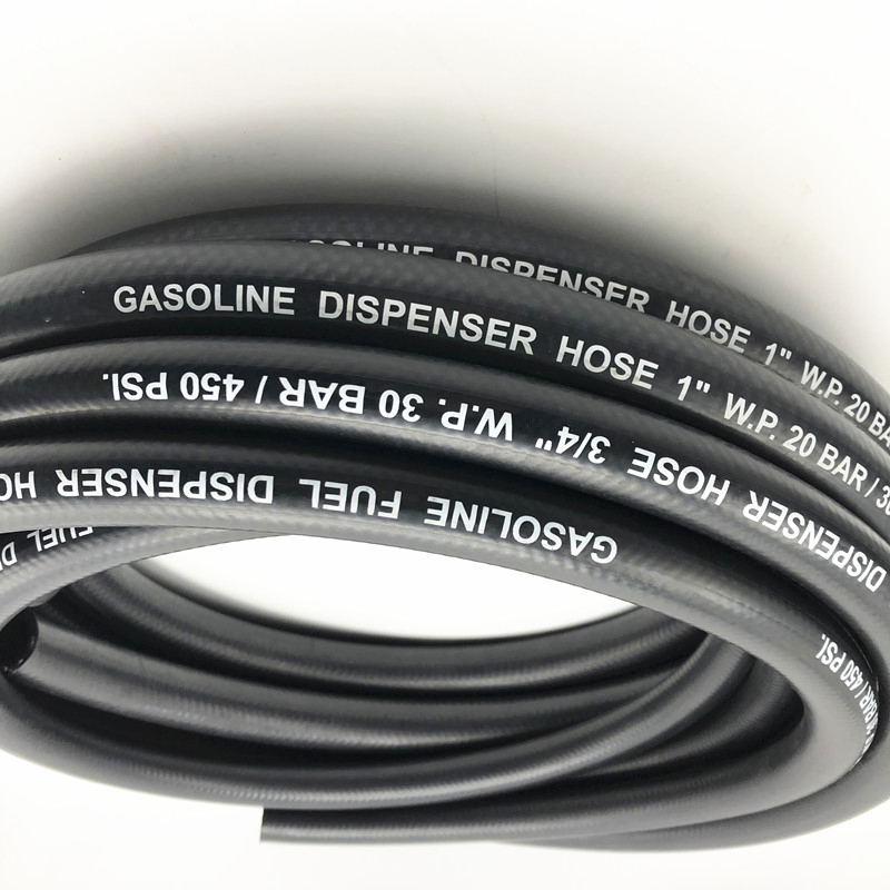 3/4" and 1" Anti-Static Flexible Fuel Injection Hose for Gas Station