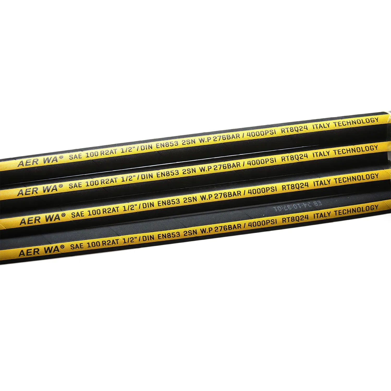 Engineering Machinery Factory Four-Layer Steel Wire Wound Flexible High-Pressure Hydraulic Rubber Hose