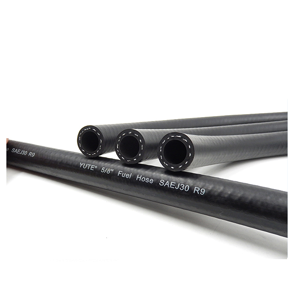 ID 7.94 mm 5/16 Fuel Injection Hose Black Rubber with SAE J30r9