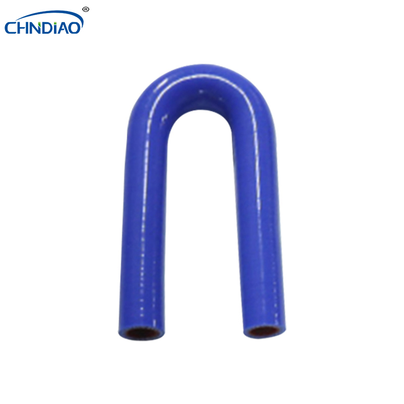 High Pressure 30mm 42mm Fabric Reinforced Rubber U Type Car Silicone Hose for Russia Truck