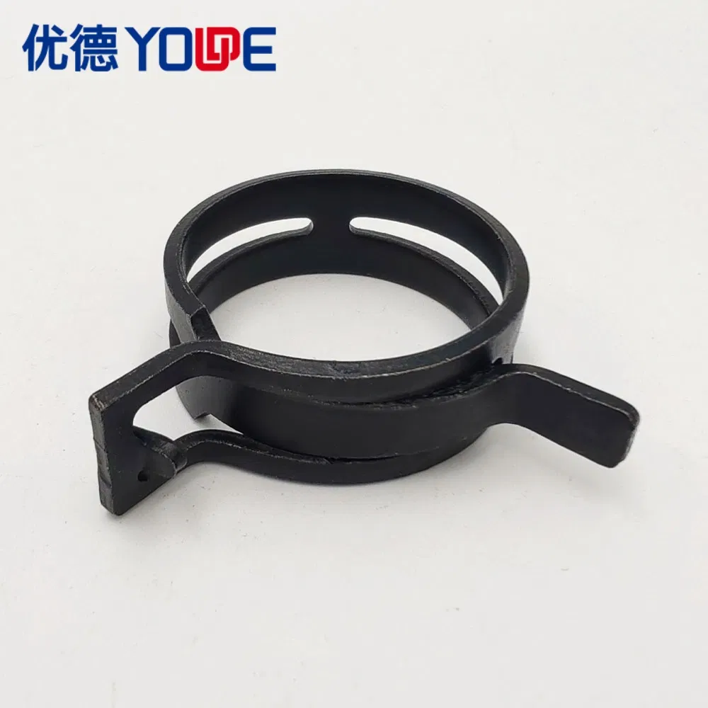 65mn Spring Clamp with Blacking High Strength Carbon Steel Hose Clamp for Automotive and Industrial Piping