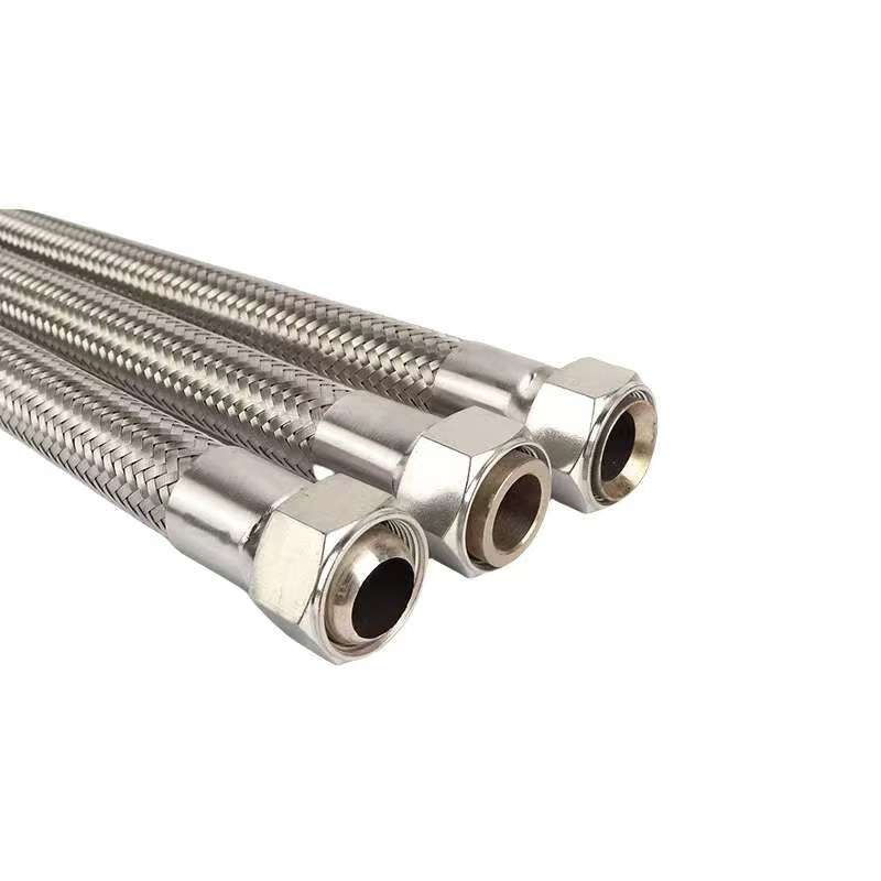 SS304/316 Metal Wire Braided Stainless Steel Threaded Connection Type Flexible Metal Hose for Various Industries