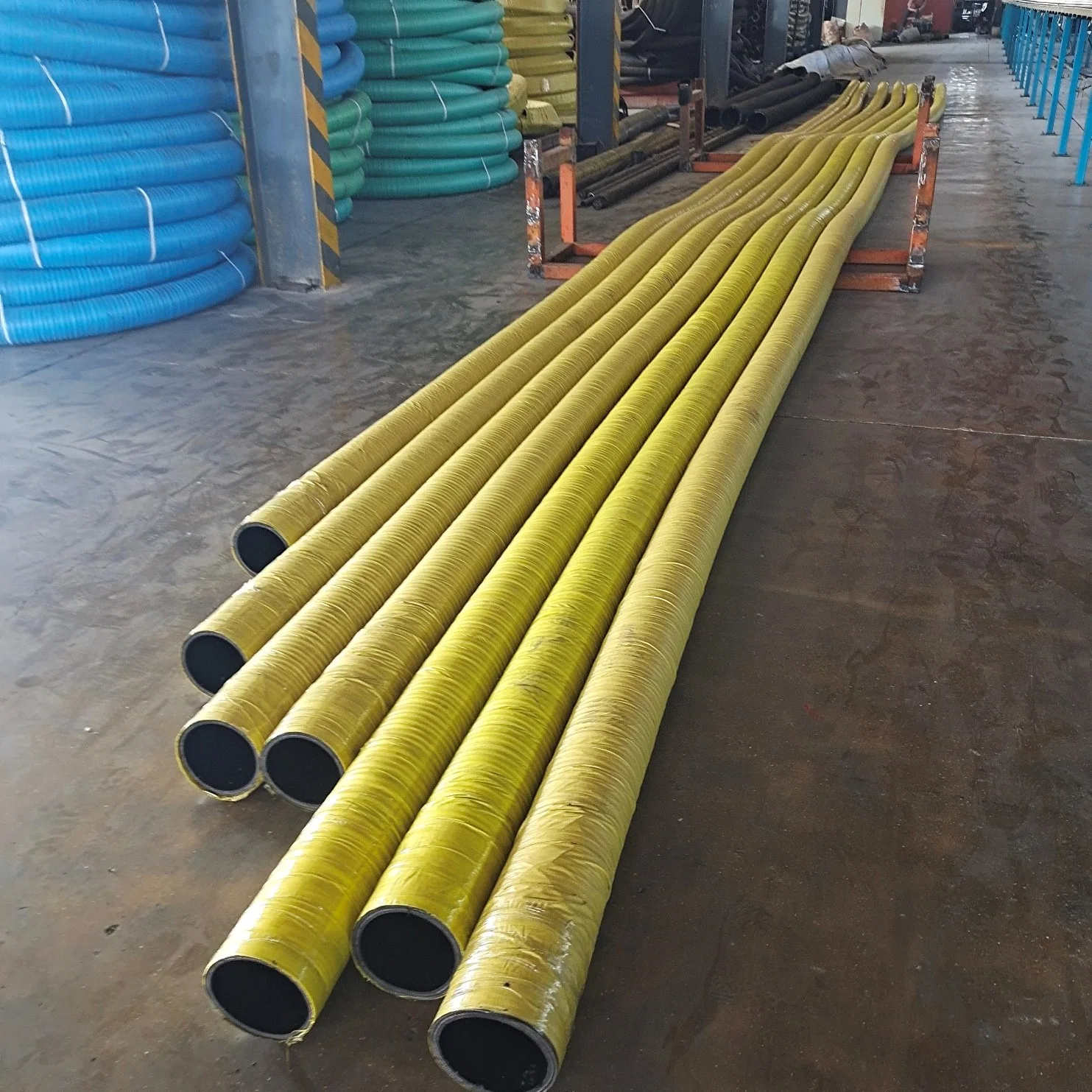 Flexible 6 Inches Pump Rubber Water Suction and Discharge Hose