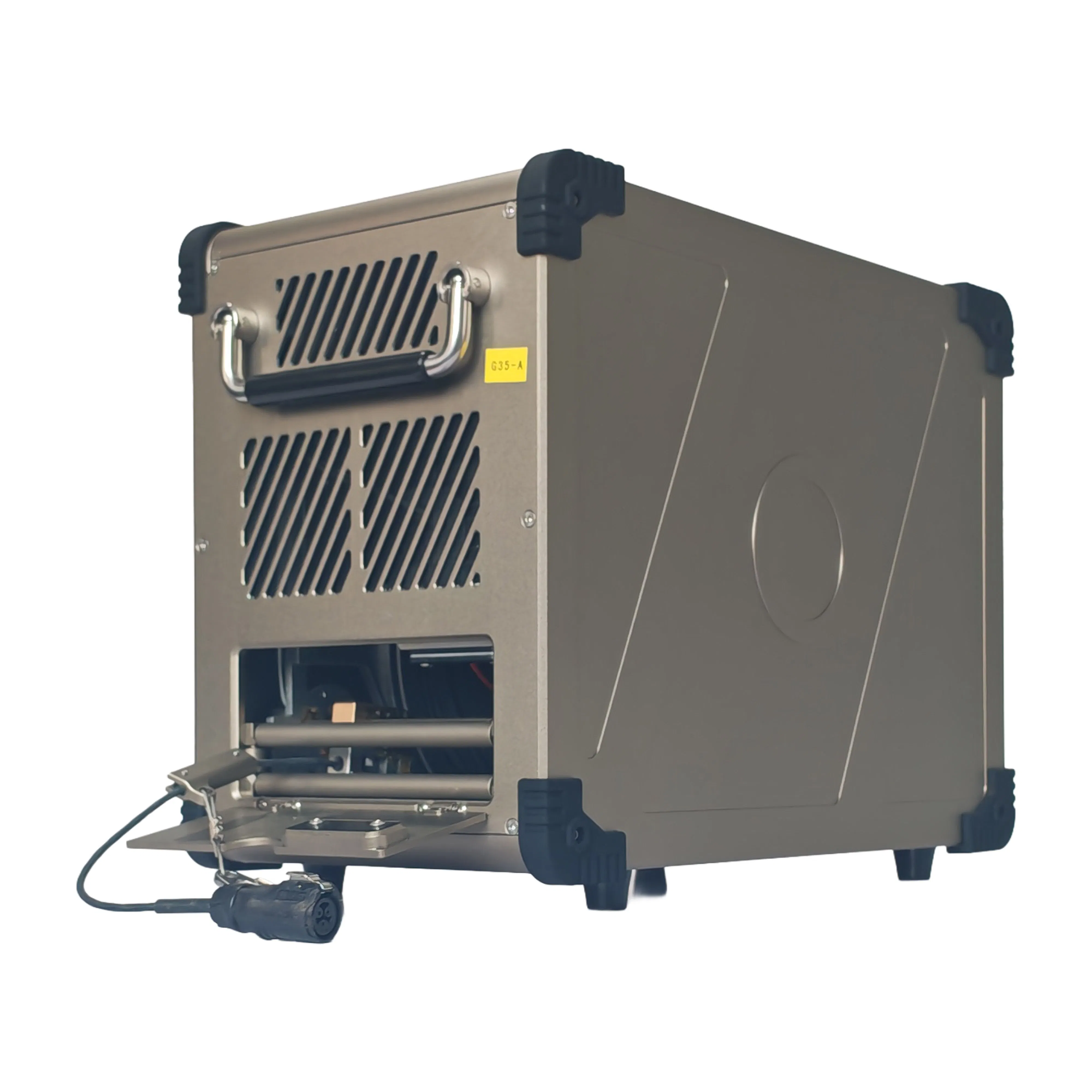 Latest Research and Development of Tethered Unmanned Aerial Vehicles, Suitable for High-Rise Firefighting, Model: G35-M30-55m