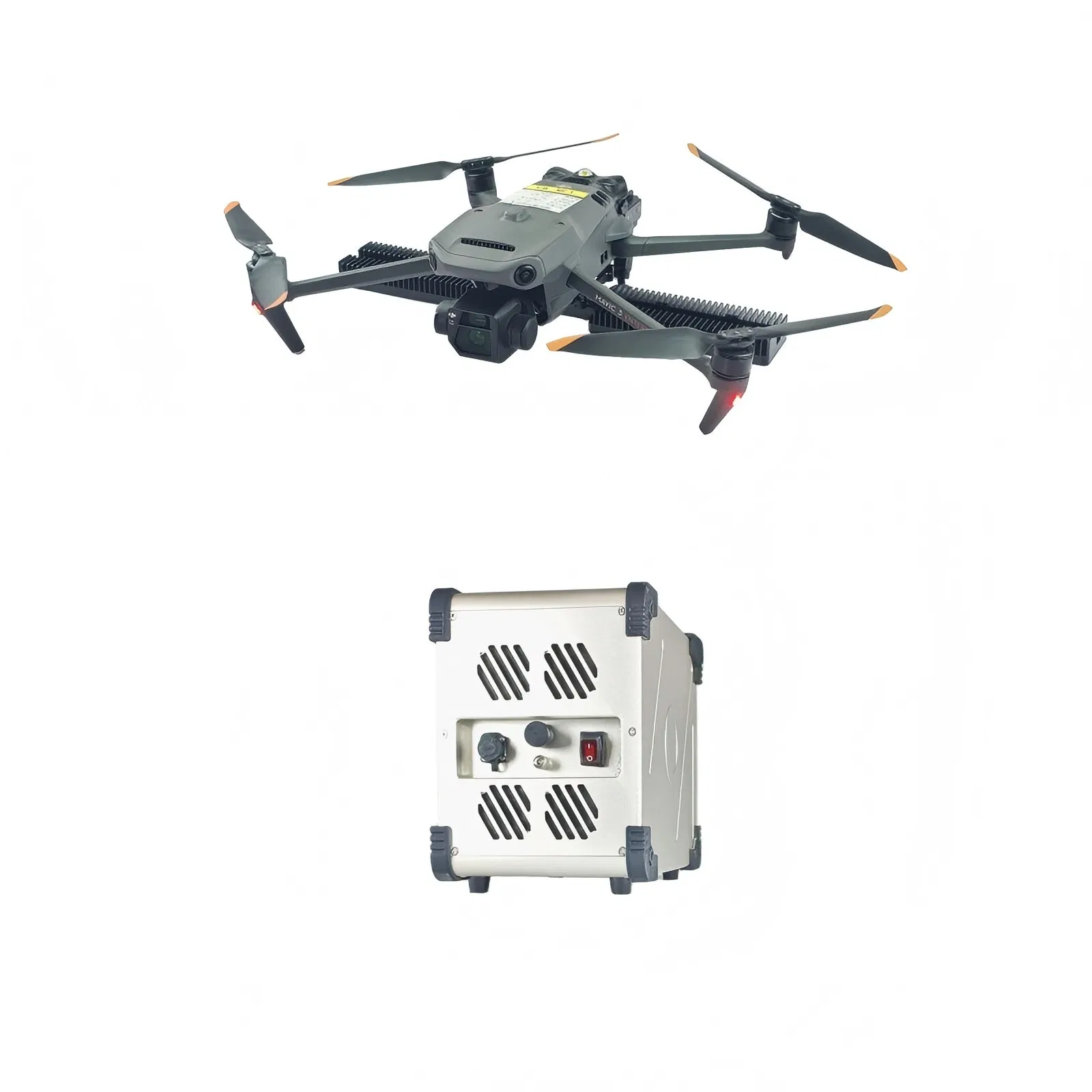 Latest Research and Development of Tethered Unmanned Aerial Vehicles, Suitable for High-Rise Firefighting, Model: G12-M3m-33m