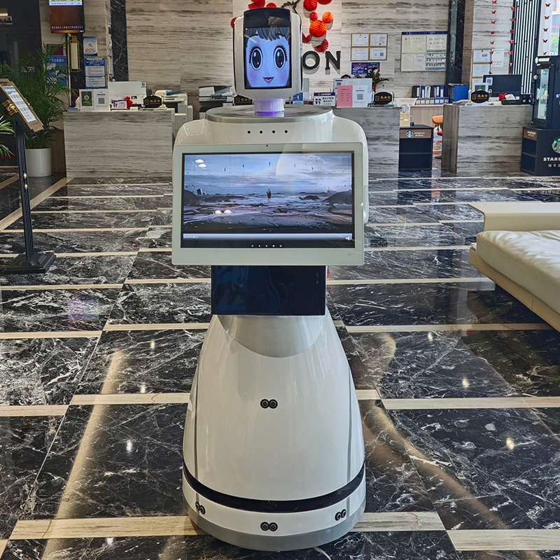 Indoor Positioning System Interactive Exhibit Highlighting Museum Tour Guide Robot