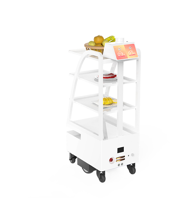 Indoor Food Cart Office/Hotel/Restaurant/KTV/Government Document Transfer Robot