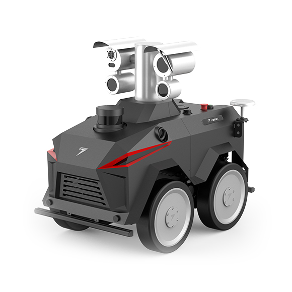 Reliable Explosion-Proof Wheeled Robot for Safe Material Transport