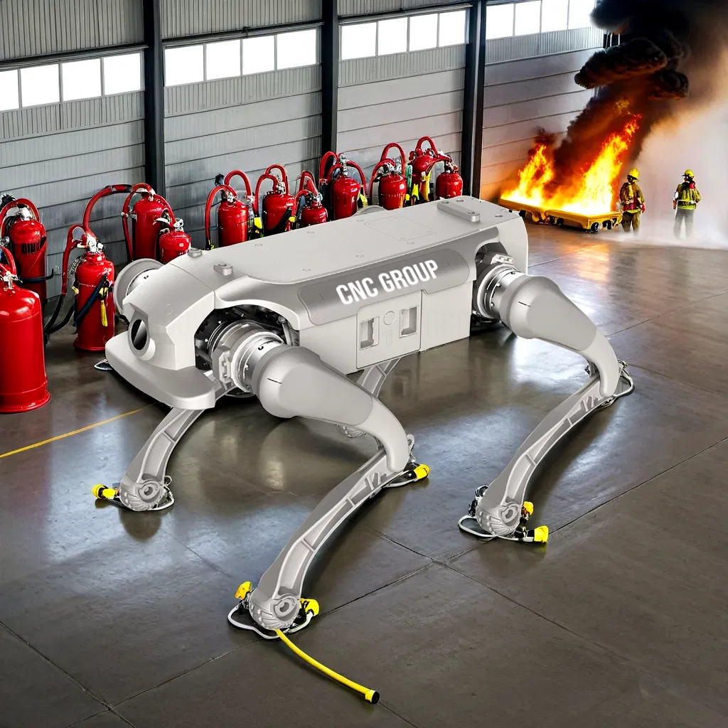 Advanced Ai Robot Dog with Interactive Programmable Quadruped for Patrol