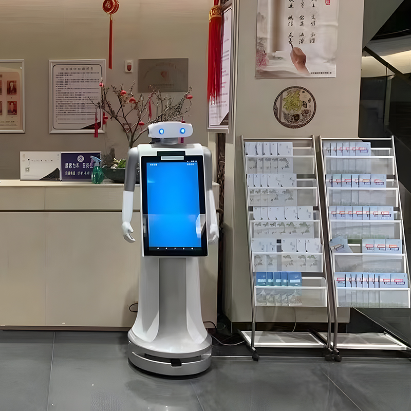 Waterproof Food Delivery Robot Outdoor Use for Campus and Hospitals