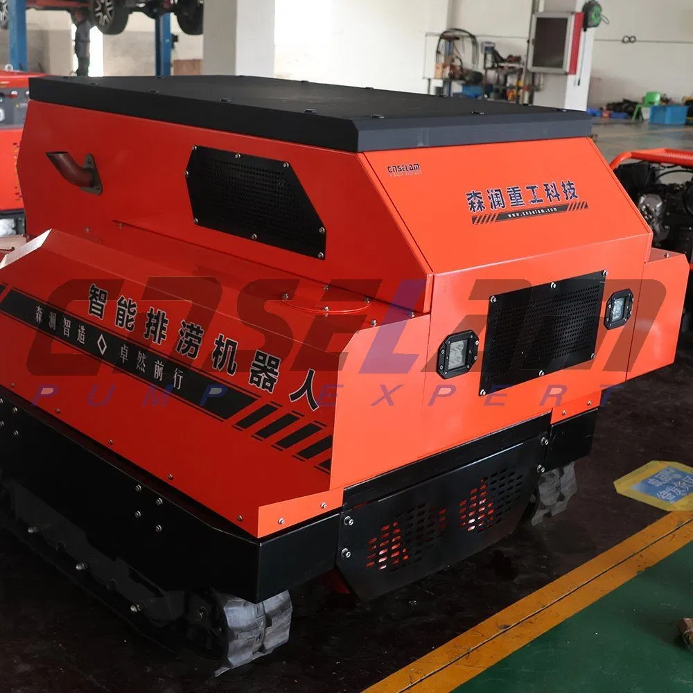 Autonomous Work Waterproof Intelligent Drainage Robot for Underpass Drainage