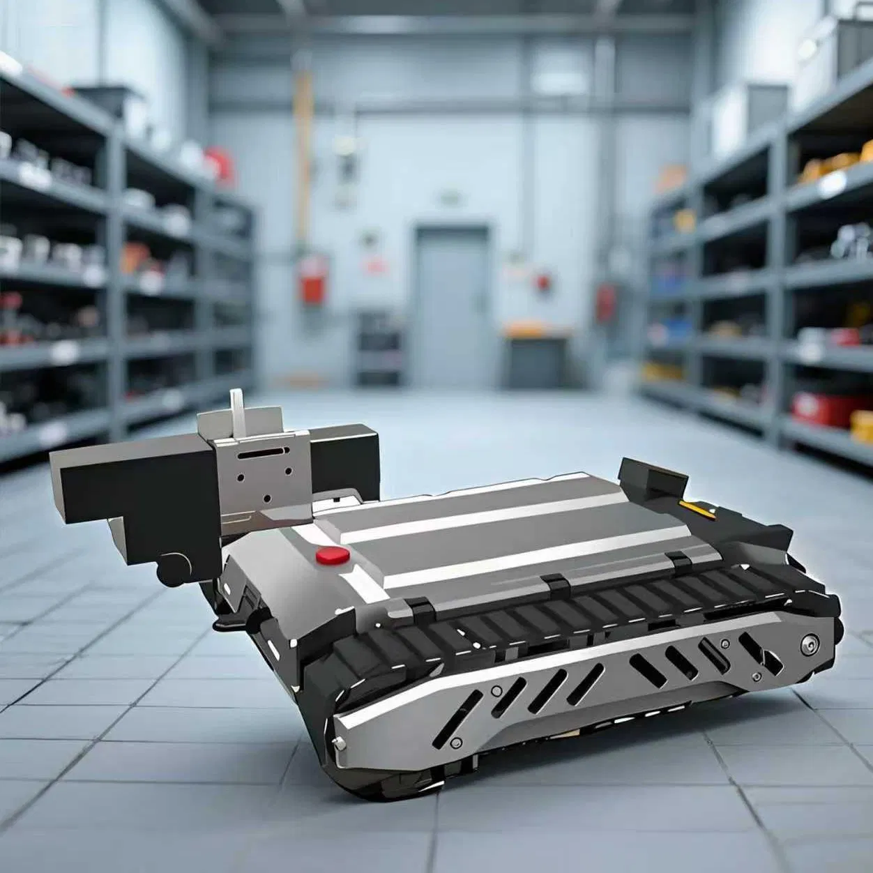 Lightweight Inspection Robot with Easy Carrying for Indoor Facility Routine Patrol