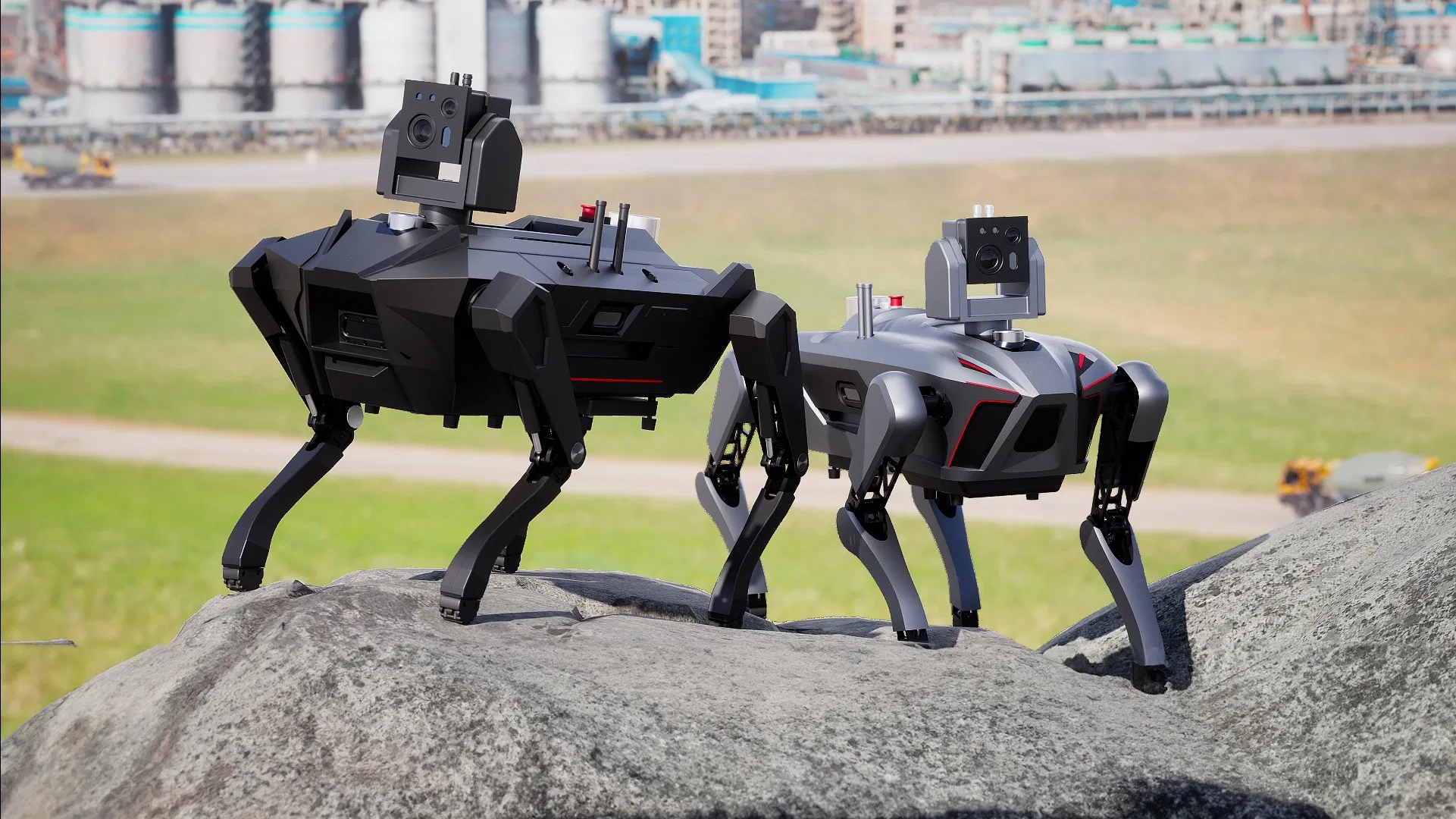Industry-Grade Quadruped Robot High Mobility Explosion-Proof Industrial Inspection 4-Foot Robot