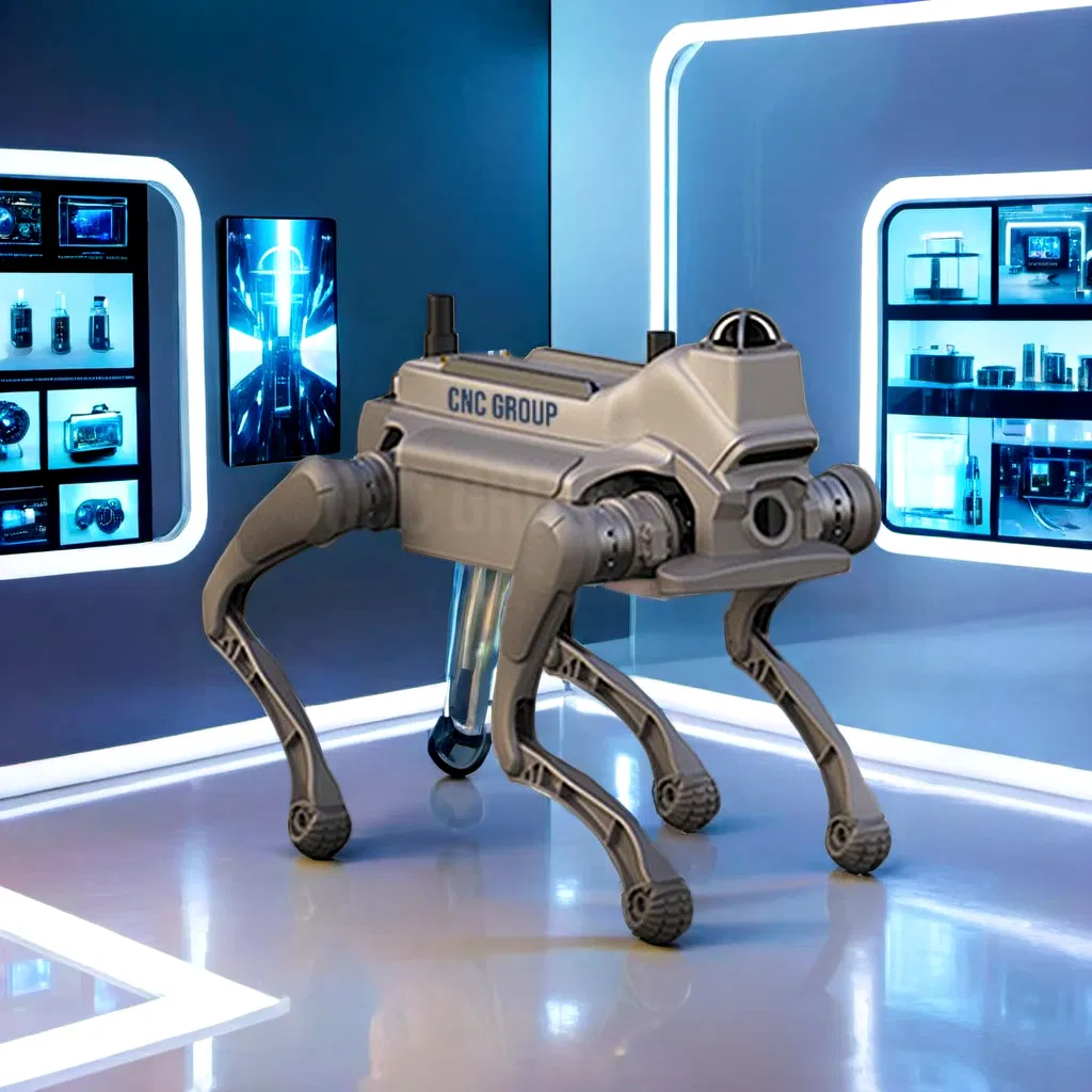 Artificial Intelligence Accompanied by Bionics Accompanied by Intelligent Robot Quadruped Robot Dog