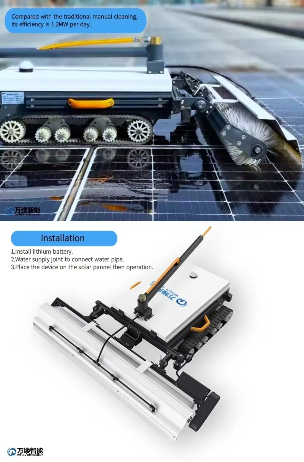 Solar Cleaning Robot 3