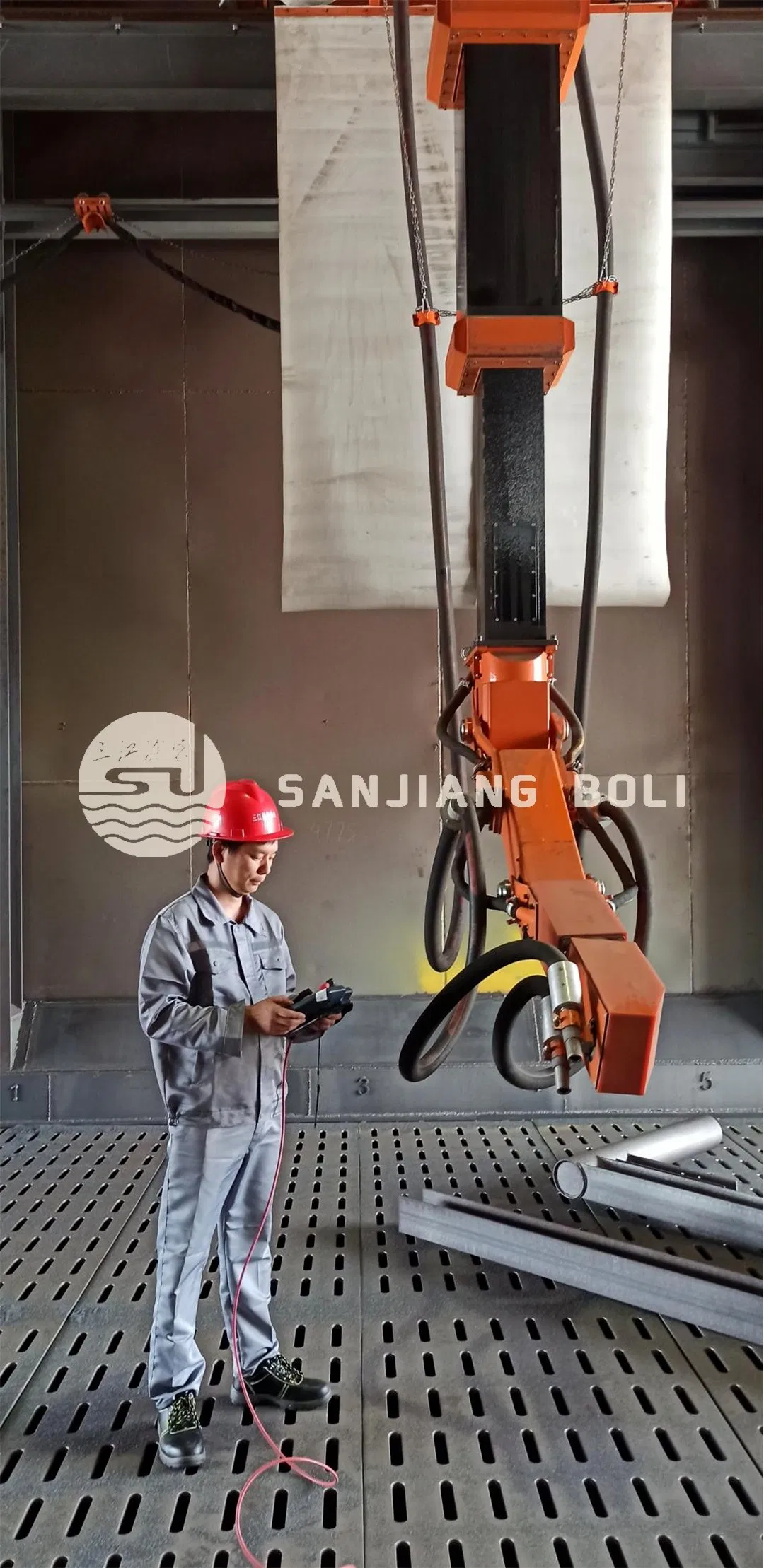 Smooth-Running Waterproof Eight-Axis Sandblasting Robot with Good Price