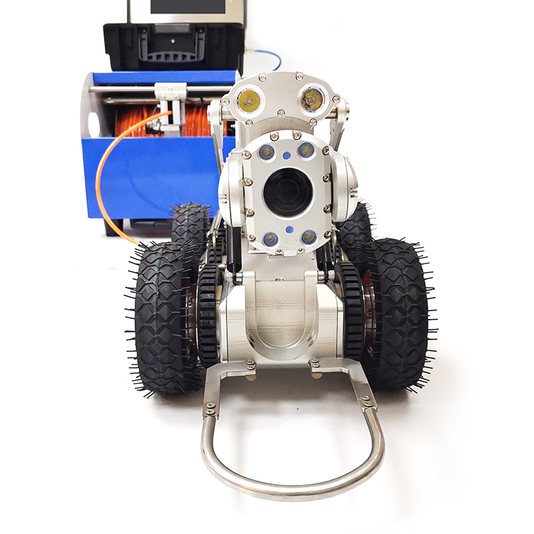 Factory Direct Sale Waterproof IP68 Pipe Inspection Camera Pipelines Sewer Crawler Robot