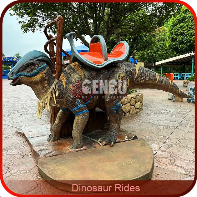 New Riding Dinosaur Machine Outdoor Waterproof 3D Dinosaur Ride Robot