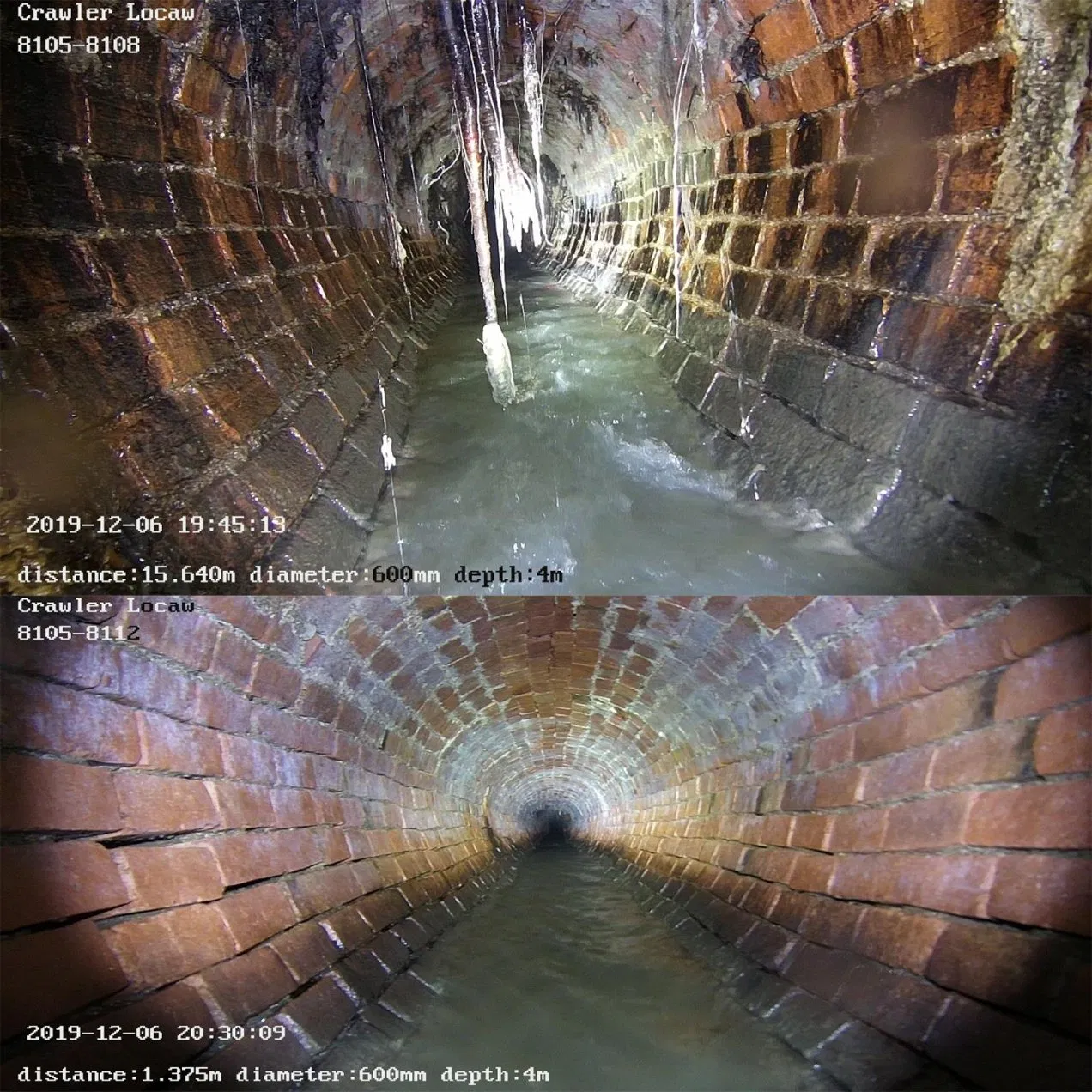 Waterproof Automatic Zoom and Focus Underwater Inspection Pipeline Robot