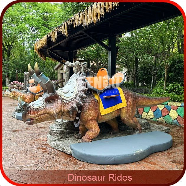 New Riding Dinosaur Machine Outdoor Waterproof 3D Dinosaur Ride Robot