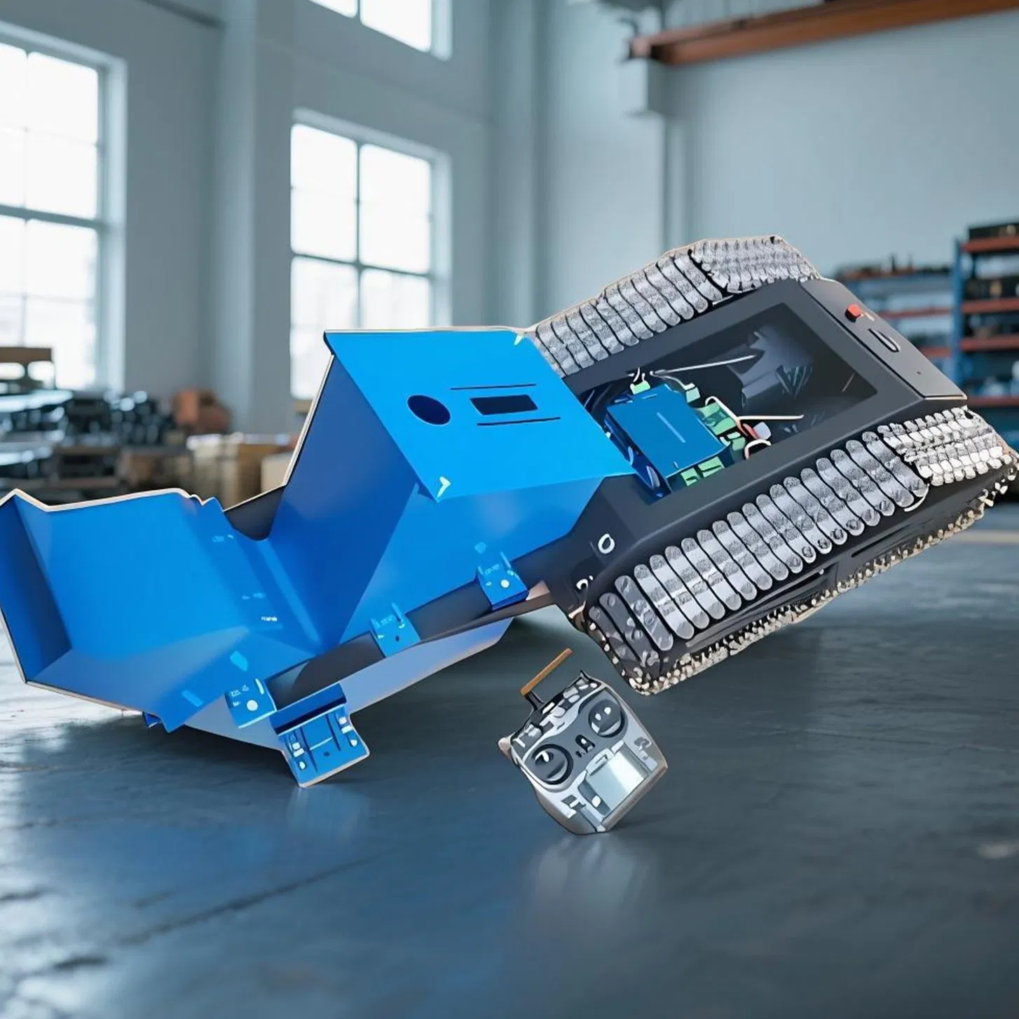 Real-Time Unmanned Patrol Robot for Residential &amp; Factory Security for Indoor/Outdoor Use for Park Scenic Area Remote Inspection