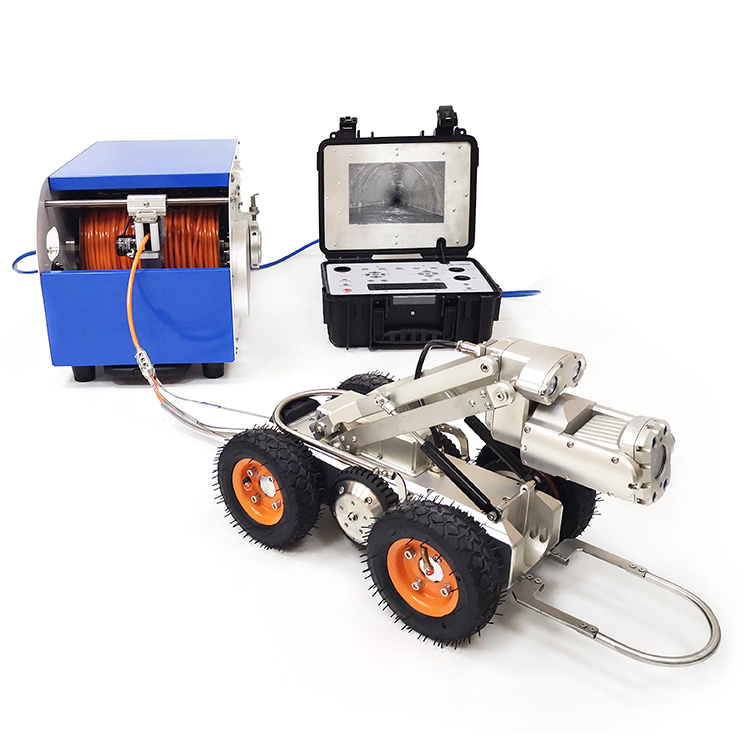 Factory Direct Sale Waterproof IP68 Pipe Inspection Camera Pipelines Sewer Crawler Robot
