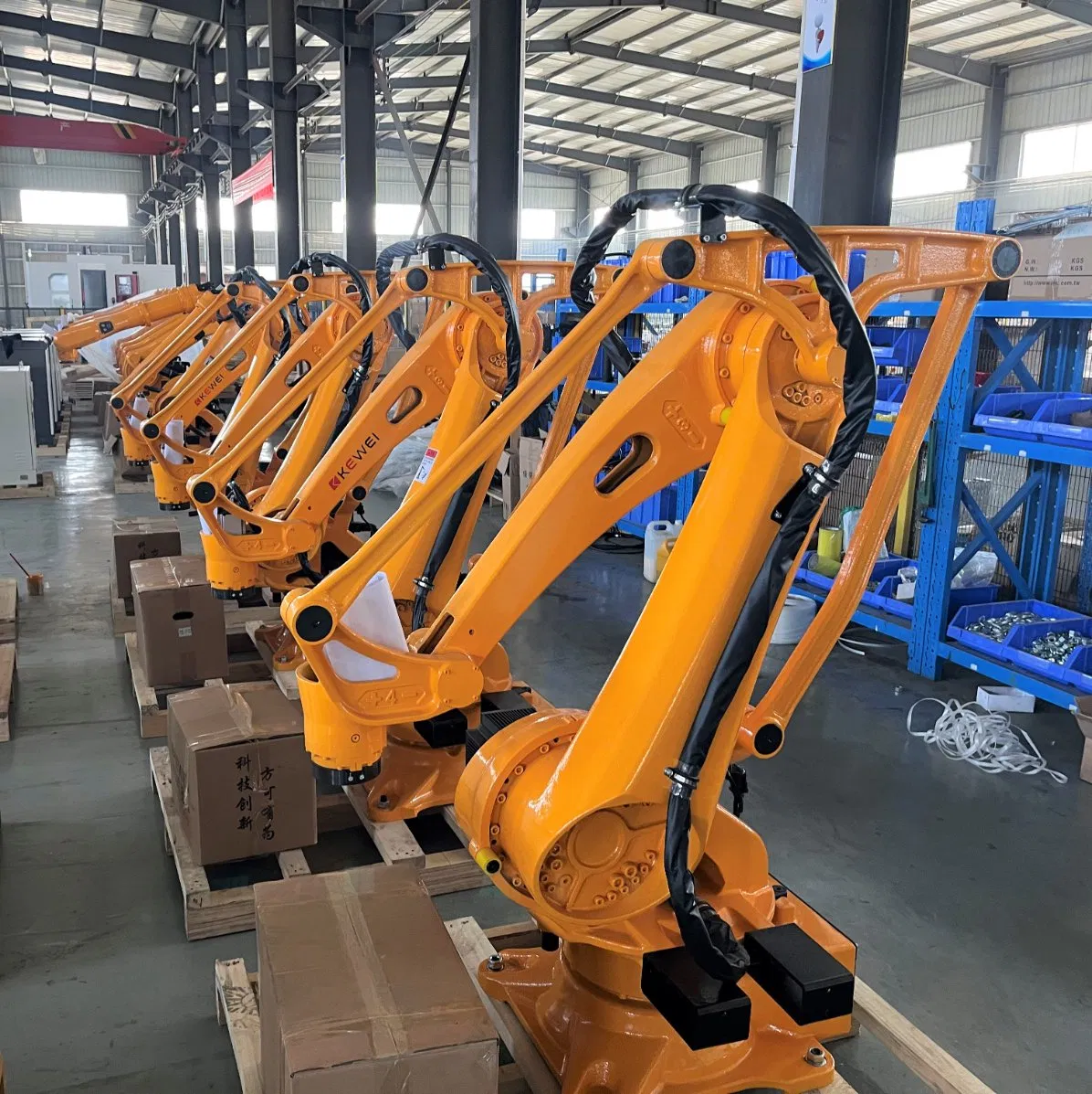 Lightweight Palletizing Robot Load 60kg Can Be Used for Beverage, Food
