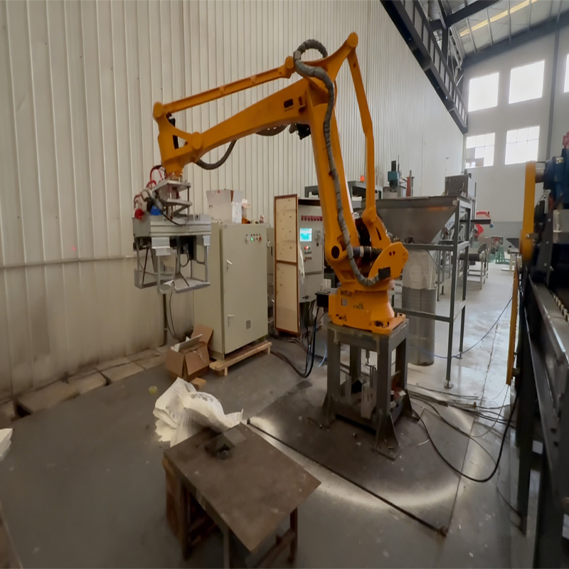 Benson Manufacturer's Precision Metering Waterproof Material Rolls, Ton Bags, Packaging, Depalletizing Robots.