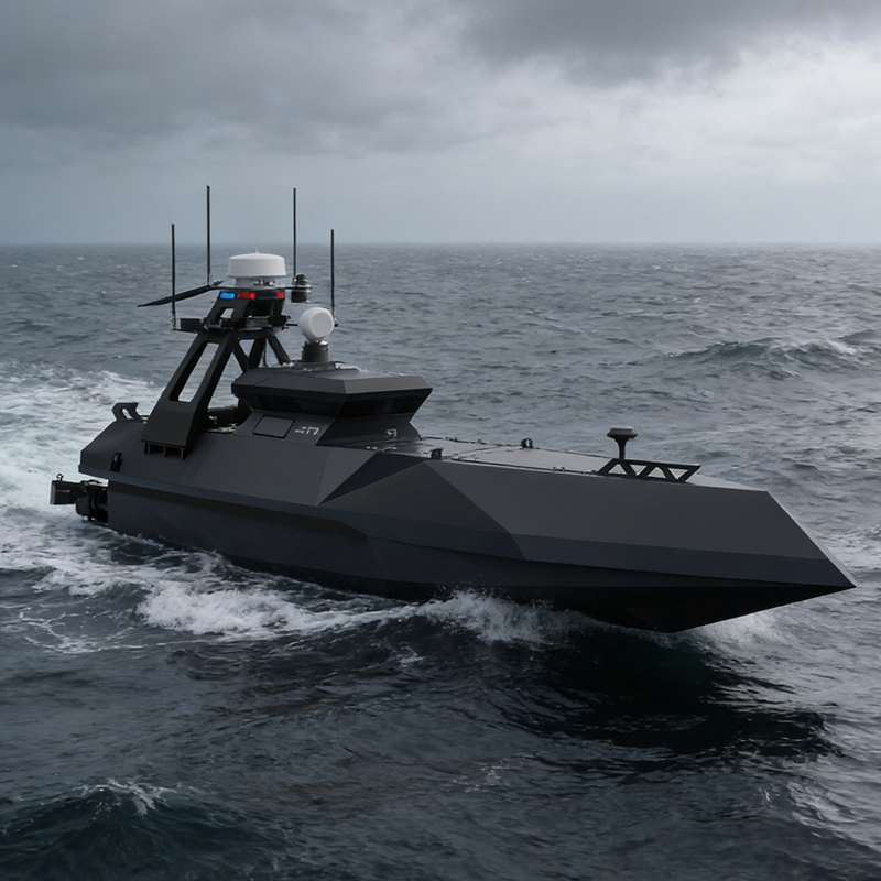 Advanced Deep-Ocean Environmental Monitoring Platform for Scientific Research Unmanned Vessel