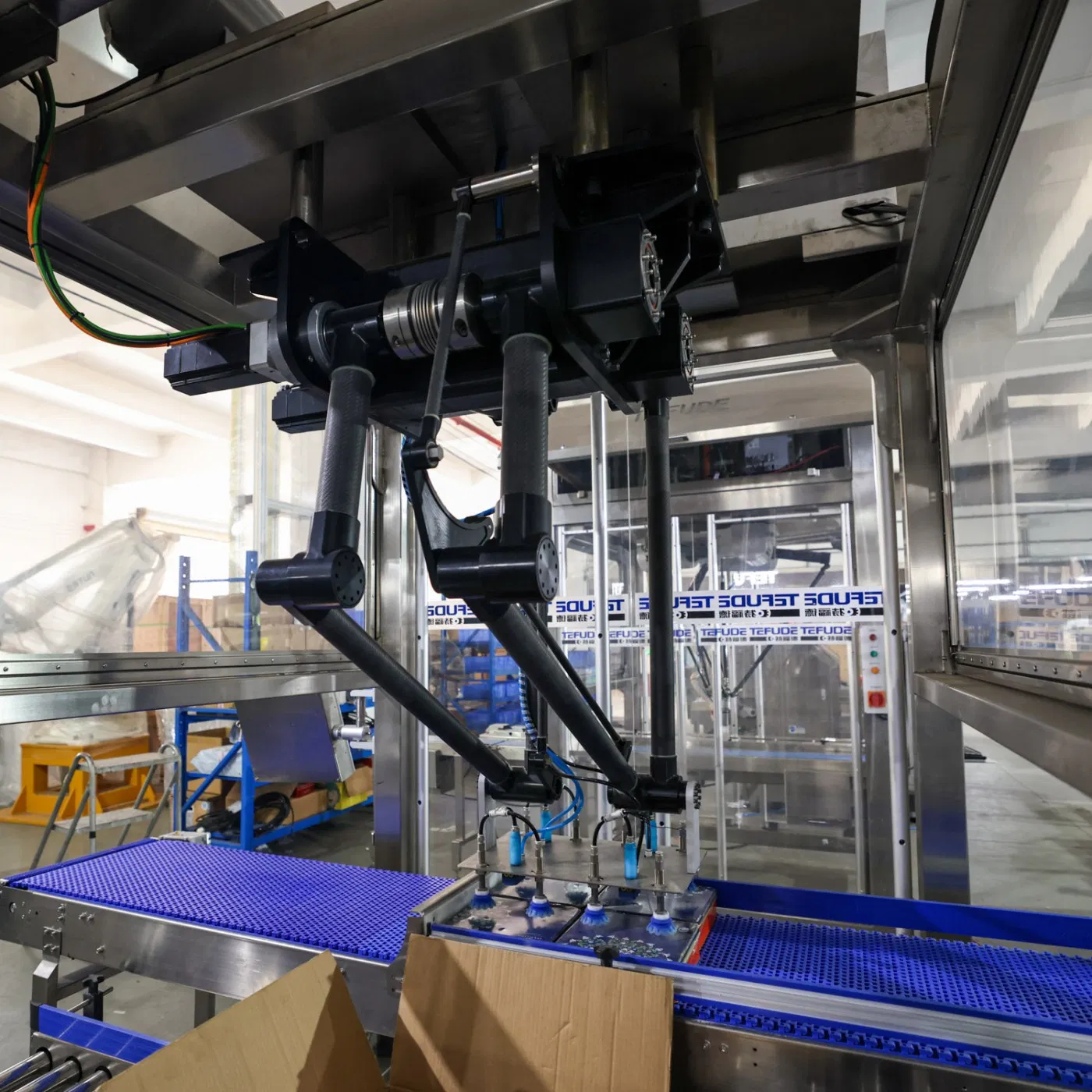 Lightweight Secure High Efficient 4 Axis Parallel Packing Robot