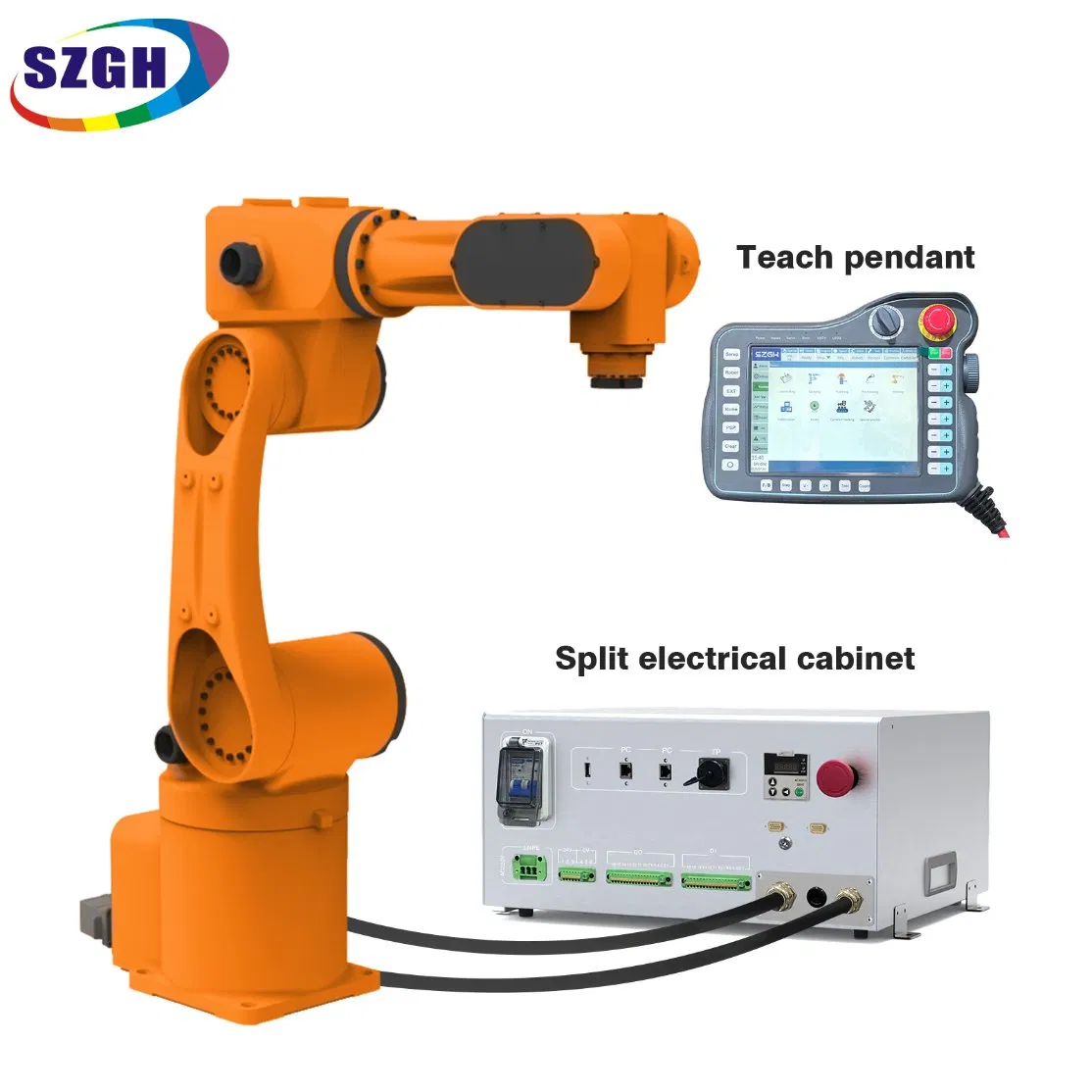 SZGH 6 Axis Lightweight Industrial Robot Arm 6kg Load