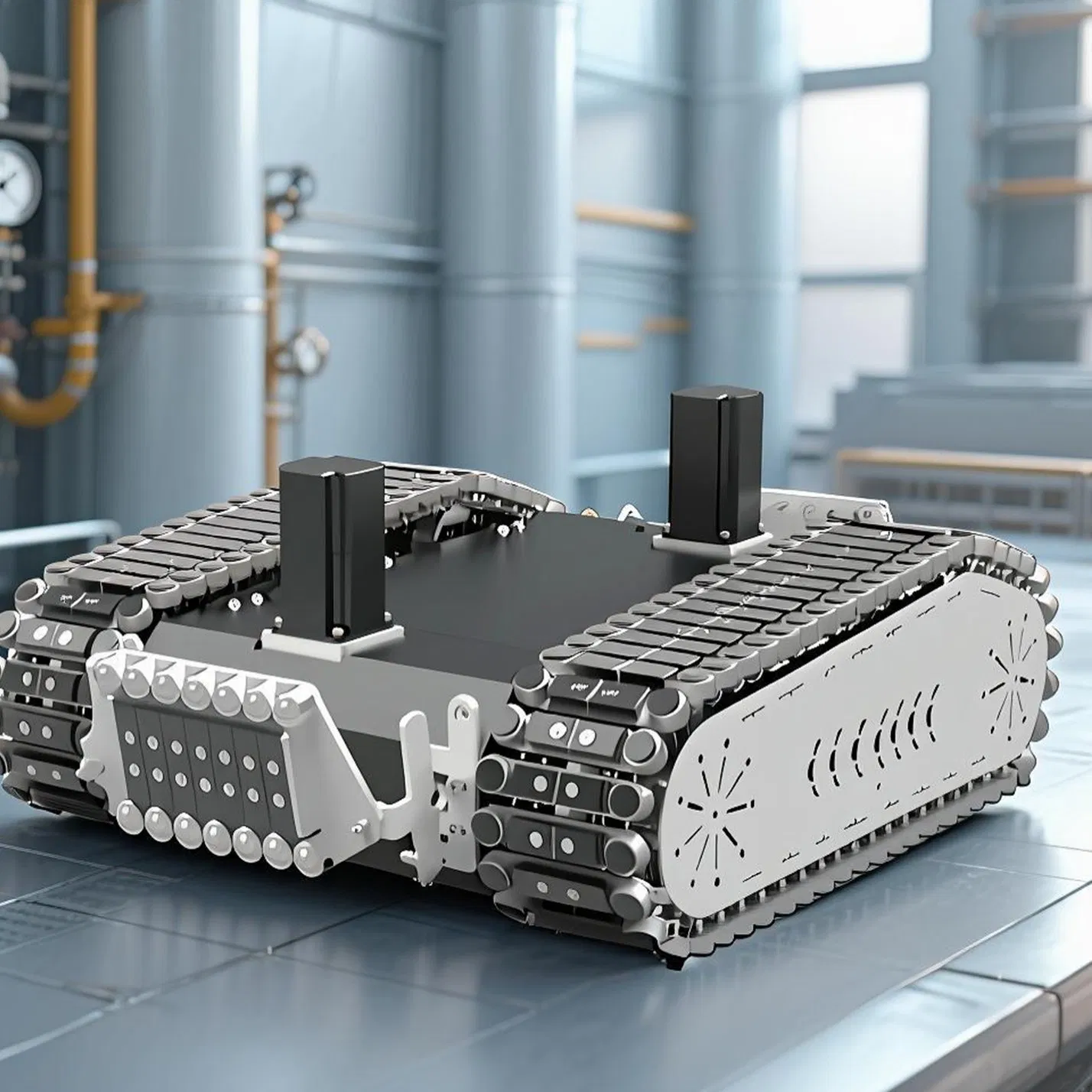 Real-Time Unmanned Patrol Robot for Residential &amp; Factory Security for Indoor/Outdoor Use for Park Scenic Area Remote Inspection