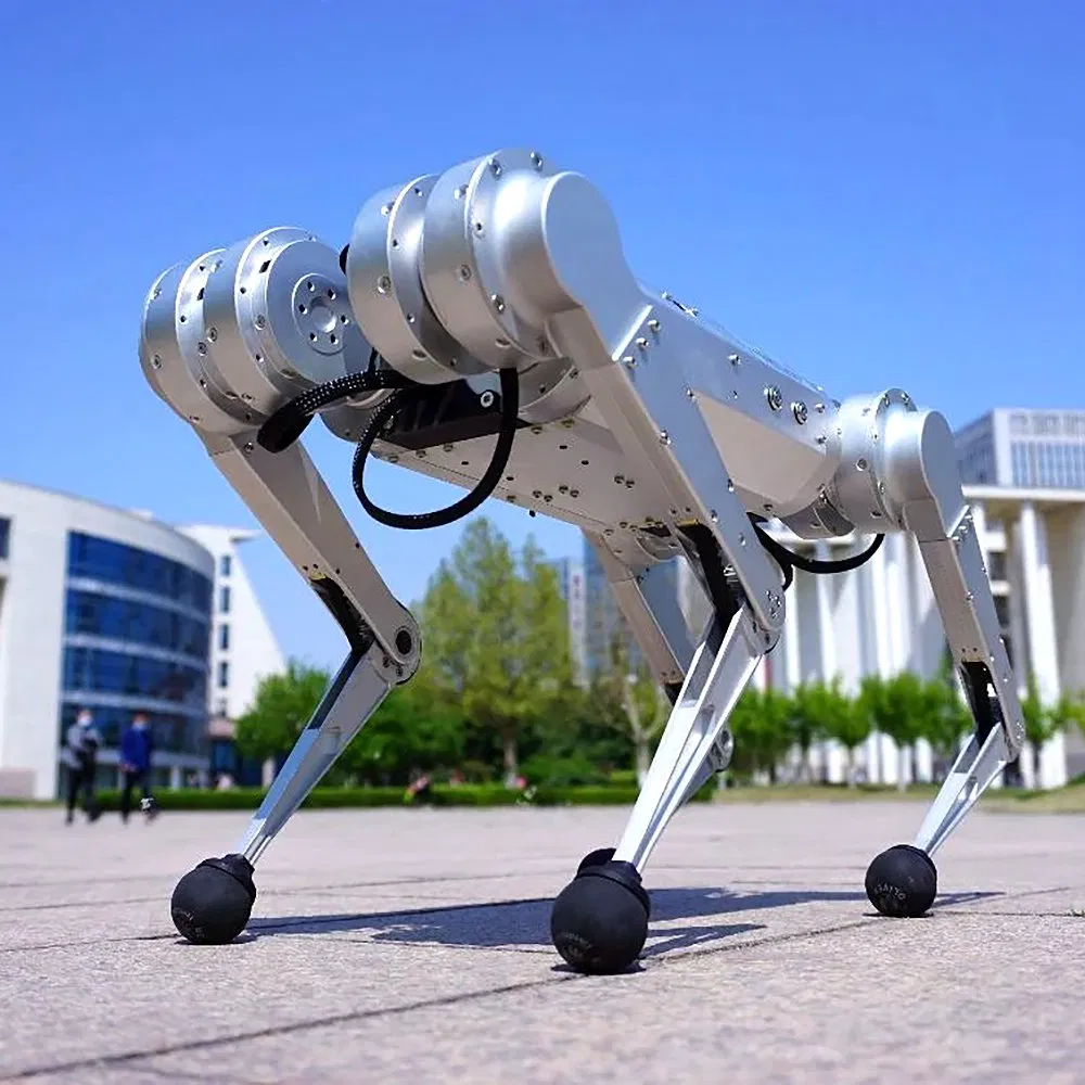 Industrial Quadruped Robot Robot Dog Robodog Bigdog Platform Load Weight 3kg Motor Provided Aluminum Alloy