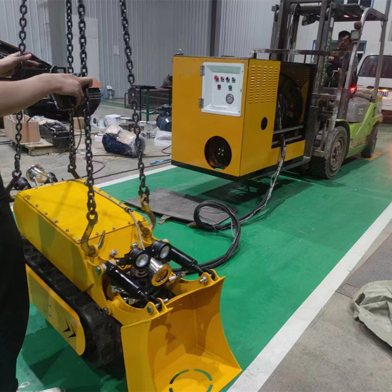 Water Proof Rubber Tracked Underwater Dredging Robot
