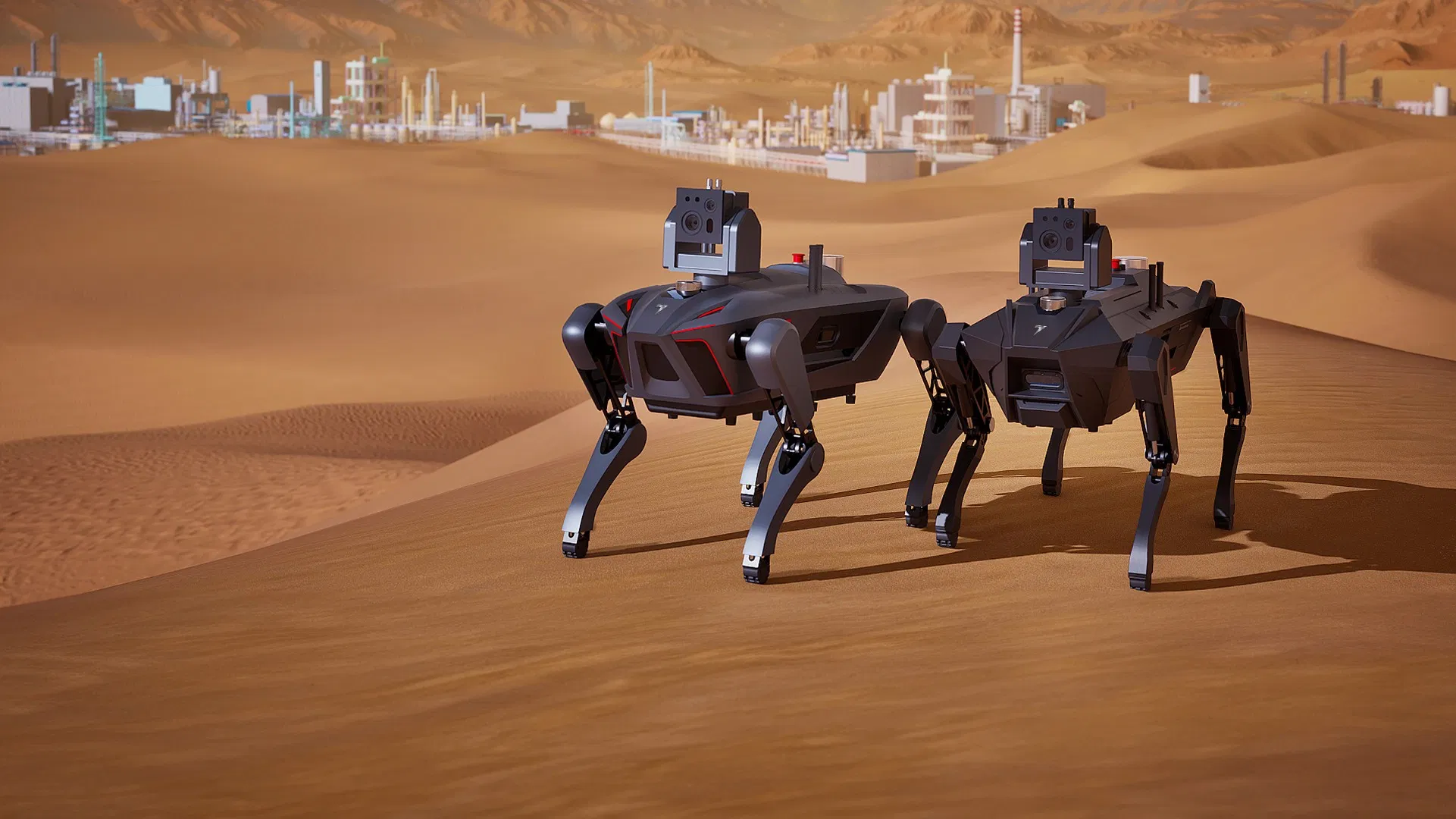 Industry-Grade Quadruped Robot High Mobility Explosion-Proof Industrial Inspection 4-Foot Robot