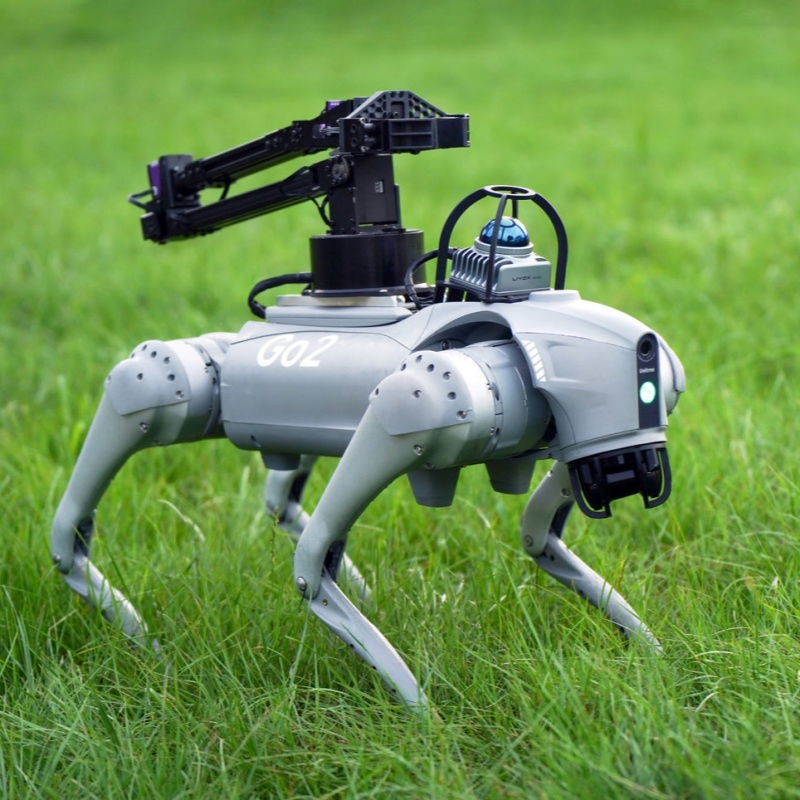 Unitree Go2 Air Smart Bionic Robot Dog — Ai Detection, Human Recognition, etc. Flexible and Adaptive Joints, Long Endurance.