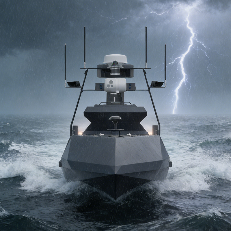 Innovative Ocean Data Acquisition System for Advanced Scientific Research Unmanned Vessel