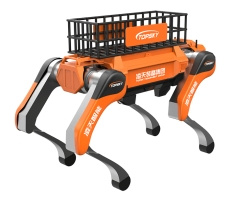 Robopet Networked Cloud Platform Enabled Quadruped Transportation Robot