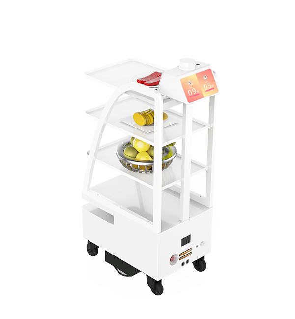 Indoor Food Cart Office/Hotel/Restaurant/KTV/Government Document Transfer Robot